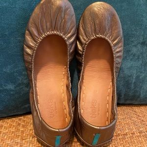 Tieks, Metallic Bronze, Size 8